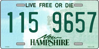 NH license plate 1159657