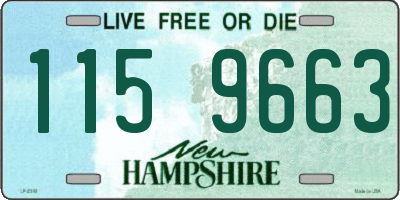 NH license plate 1159663
