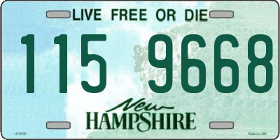 NH license plate 1159668