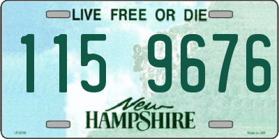 NH license plate 1159676