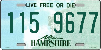 NH license plate 1159677