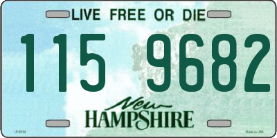 NH license plate 1159682