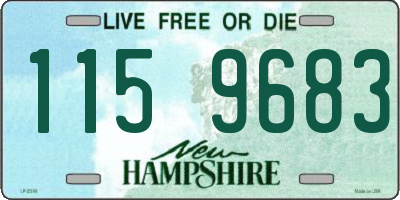 NH license plate 1159683