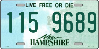 NH license plate 1159689