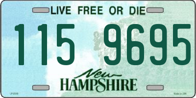 NH license plate 1159695