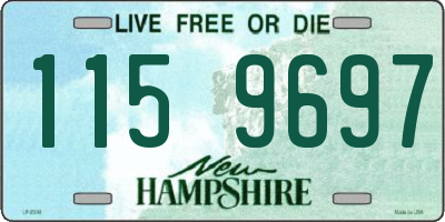 NH license plate 1159697