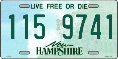 NH license plate 1159741