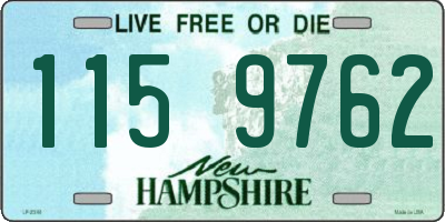 NH license plate 1159762