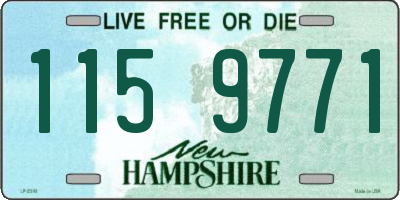 NH license plate 1159771