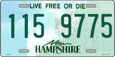 NH license plate 1159775