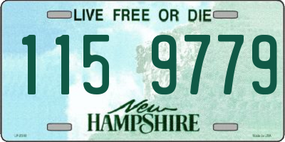NH license plate 1159779