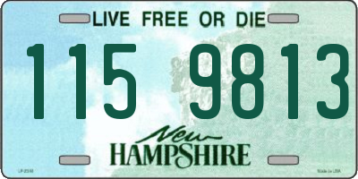 NH license plate 1159813