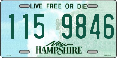NH license plate 1159846