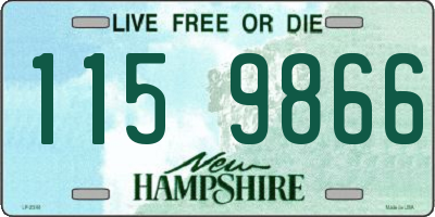 NH license plate 1159866