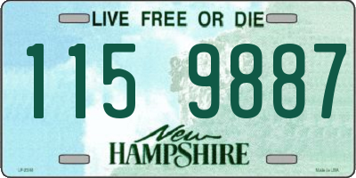 NH license plate 1159887