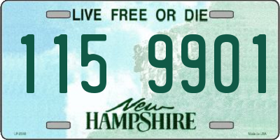 NH license plate 1159901