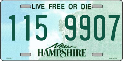NH license plate 1159907