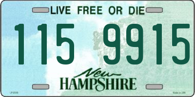 NH license plate 1159915