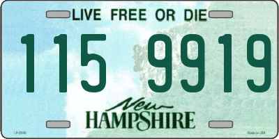 NH license plate 1159919