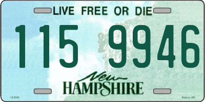 NH license plate 1159946