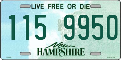 NH license plate 1159950