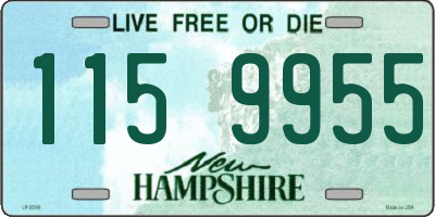 NH license plate 1159955