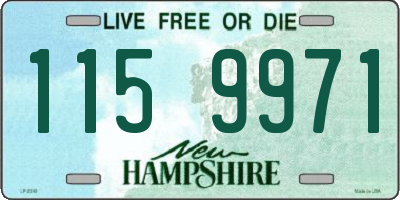 NH license plate 1159971