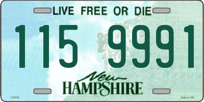 NH license plate 1159991