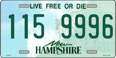 NH license plate 1159996