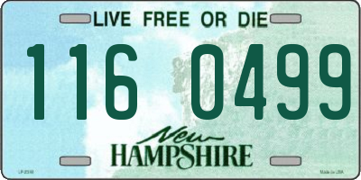 NH license plate 1160499