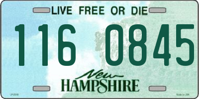 NH license plate 1160845