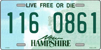 NH license plate 1160861