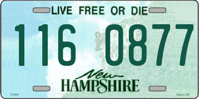 NH license plate 1160877