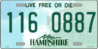 NH license plate 1160887