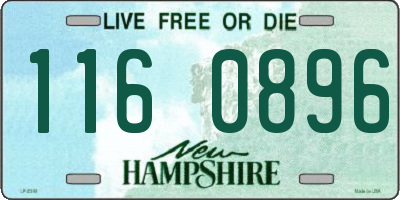 NH license plate 1160896