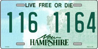 NH license plate 1161164