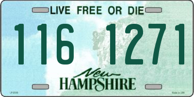 NH license plate 1161271