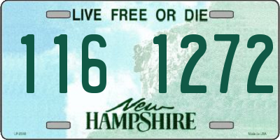 NH license plate 1161272