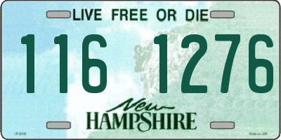 NH license plate 1161276