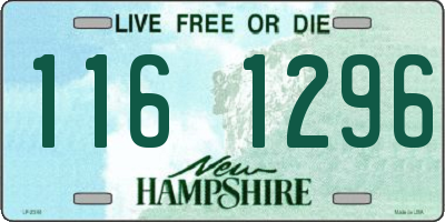 NH license plate 1161296