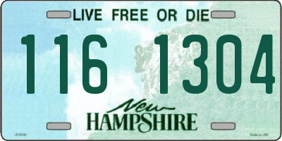 NH license plate 1161304