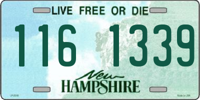 NH license plate 1161339