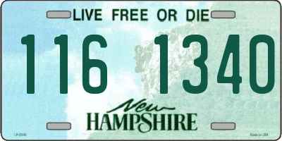 NH license plate 1161340