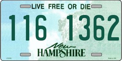 NH license plate 1161362