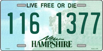 NH license plate 1161377