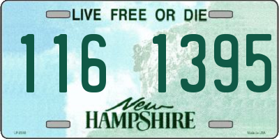NH license plate 1161395