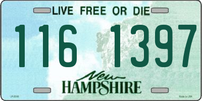 NH license plate 1161397