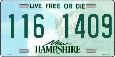 NH license plate 1161409