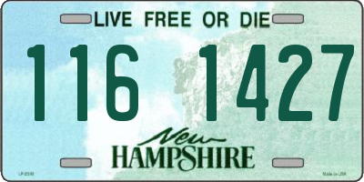 NH license plate 1161427