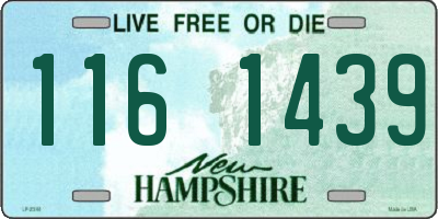 NH license plate 1161439